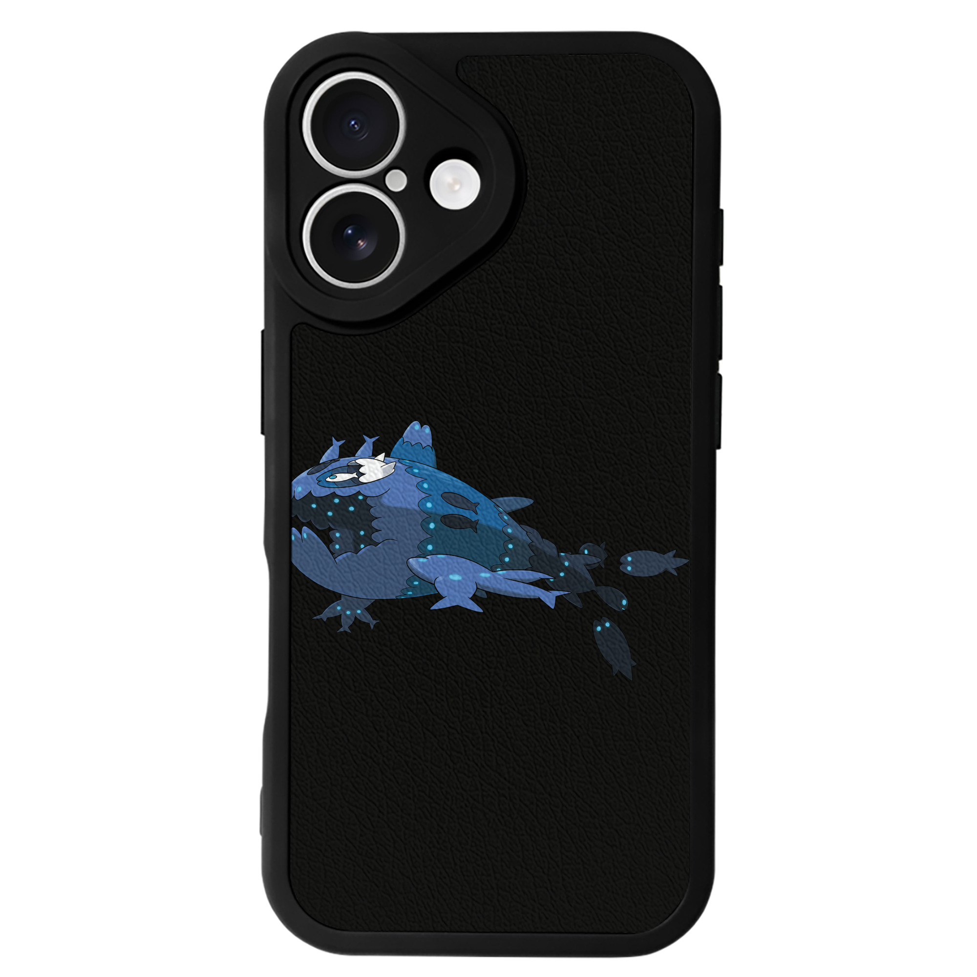 （画像用） ポケットモンスター Pokémon 【iPhone 16シリーズ対応】シリコンスマホケース（レザー調） 材質：シリコン